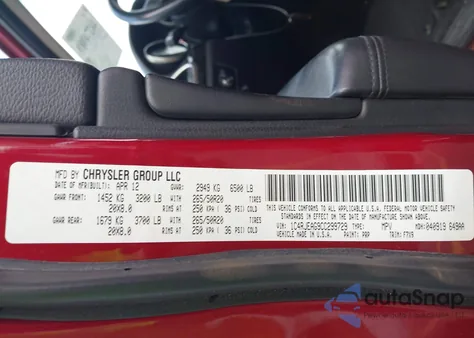 2012 Jeep Grand Cherokee Laredo from USA, damaged, VIN 1C4RJEAG9CC299729